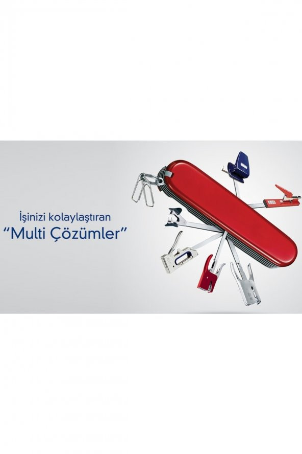 DELTAA Zımba Teli No 10 10 Pk 10000 Adet - No 10 Zımba Teli 24/6 Değil Küçük Olan - 3