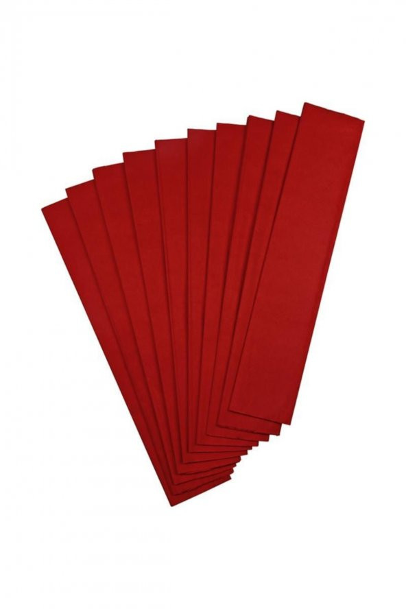 Nova Color Krapon Kağıdı 10 Adet Kırmızı
