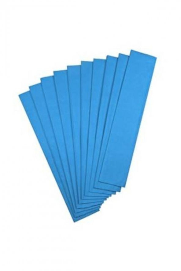 Puti Krapon Kağıdı 50x200 Cm Mavi 10lu