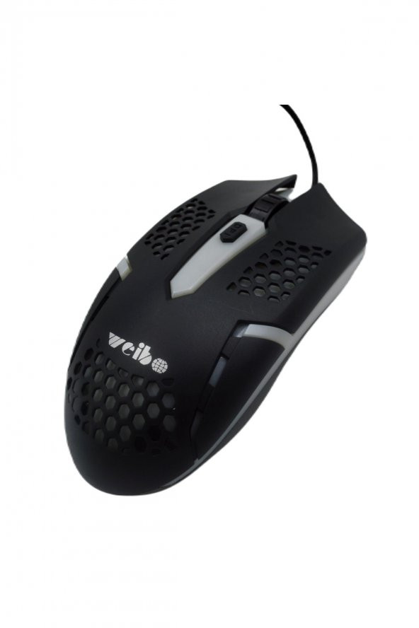 Linea Weibo M-37 1600/2400/3200 Dpi Kablolu Rgb Ledli Oyuncu Mouse