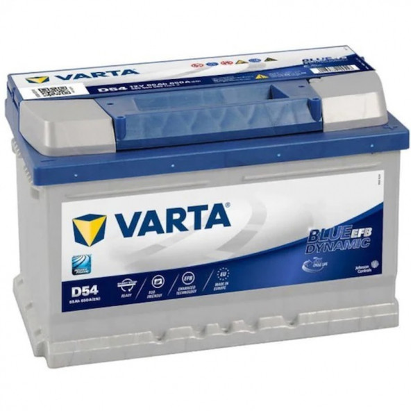 Varta Blue Dynamic D54 Start-Stop EFB 12 V 65 Ah 650 A(EN) Akü