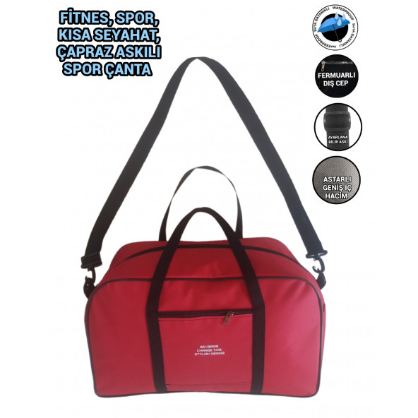 SEVBAGS ÇOK AMAÇLI SPOR FİTNES GÜNÜ BİRLİK SPOR ÇANTA