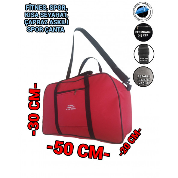 SEVBAGS ÇOK AMAÇLI SPOR FİTNES GÜNÜ BİRLİK SPOR ÇANTA - 3
