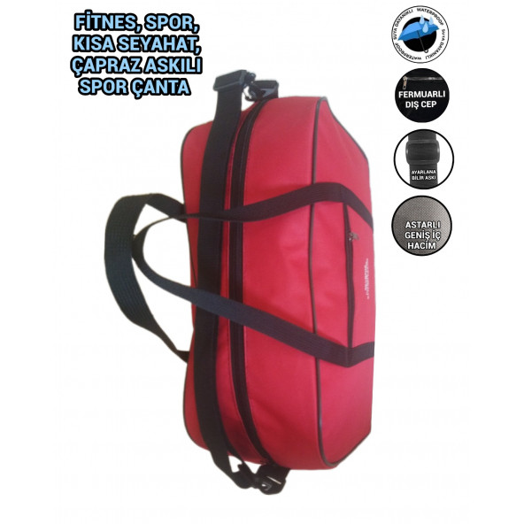 SEVBAGS ÇOK AMAÇLI SPOR FİTNES GÜNÜ BİRLİK SPOR ÇANTA - 7