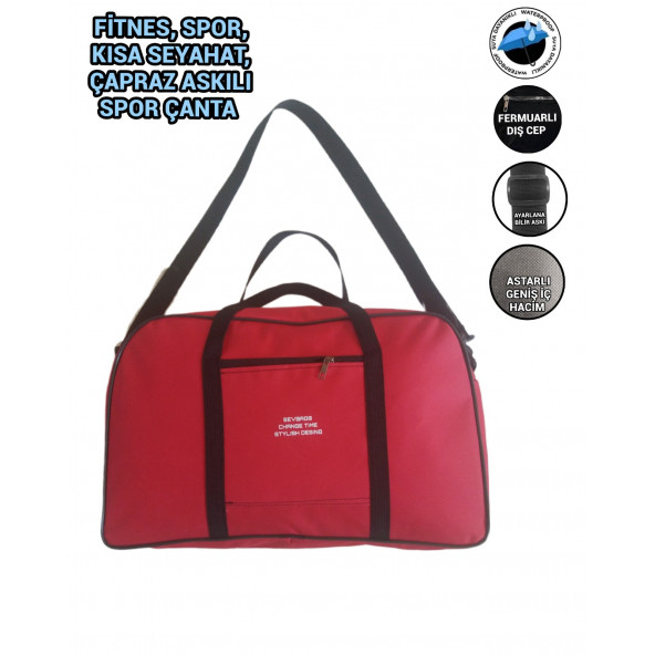 SEVBAGS ÇOK AMAÇLI SPOR FİTNES GÜNÜ BİRLİK SPOR ÇANTA - 8