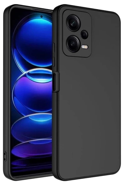 Xiaomi Redmi Note 12 5G Kılıf Lansman Tasarım İç Yüzeyi Kadife Silikon - 2