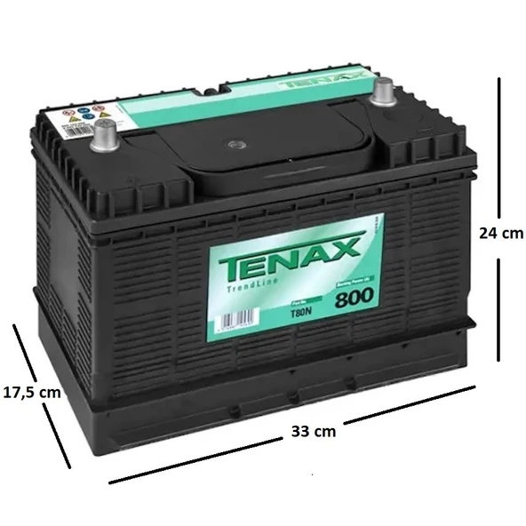Tenax 12 V 105 Ah 800 A EN Varta Akü Üretimi