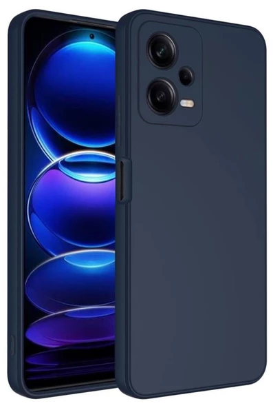 Xiaomi Redmi Note 12 5G Kılıf Lansman Tasarım İç Yüzeyi Kadife Silikon - 6