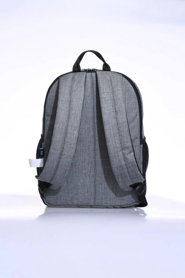 Gap Çok Gözlü Unisex Okul Günlük Sırt Çantası Gri Melanj 03439 - 3