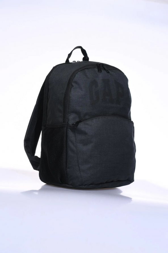 Gap Çok Gözlü Unisex Okul Günlük Sırt Çantası Siyah 03440 - 2