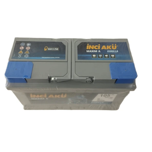 İnci Maxim A Gorilla 12 V 102 Ah 930 CCA Akü - Resim 2