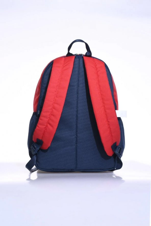 Gap Çok Gözlü Unisex Okul Günlük Sırt Çantası Kırmızı-Lacivert 03427 - 3