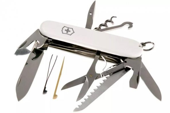 Victorinox Huntsman 1.3713.7 Beyaz İsviçre Çakısı 91mm 15F - 2