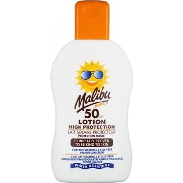 Malibu Çocuk Yüksek Güneş Korumalı Losyon SPF50 200 ml