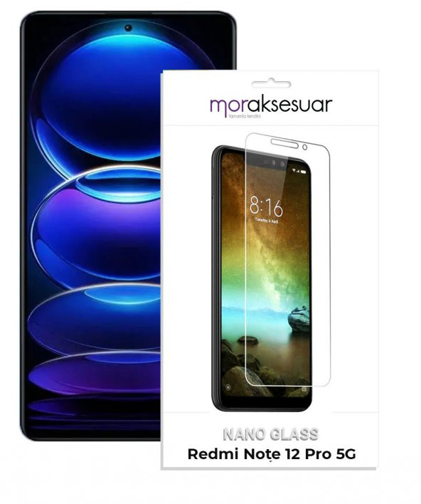 Xiaomi Redmi Note 12 Pro 5G Nano Kırılmaz Cam Ekran Koruyucu Esnek