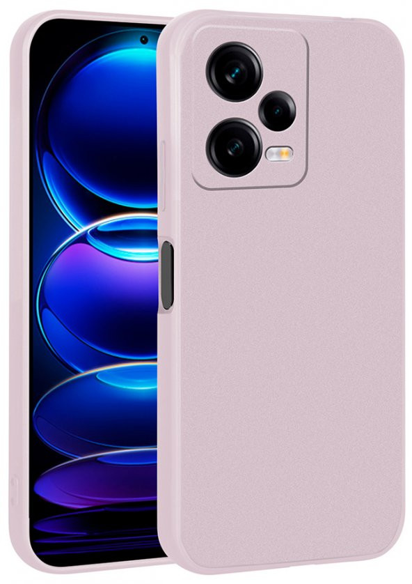 Xiaomi Redmi Note 12 Pro 5G Kılıf Ultra İnce Renkli Silikon Kapak - 5