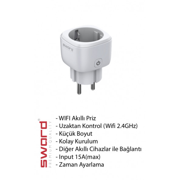 SWORD WI-FI AKILLI PRİZ - 2