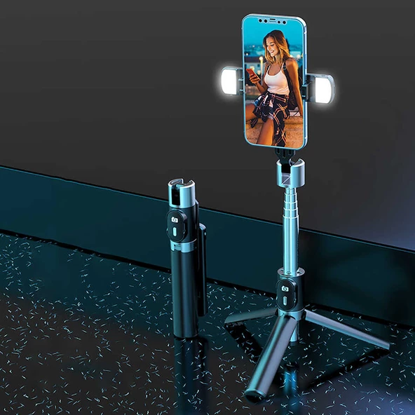 Zore P60 Plus Çok Fonksiyonlu Selfie Çubuğu - 7