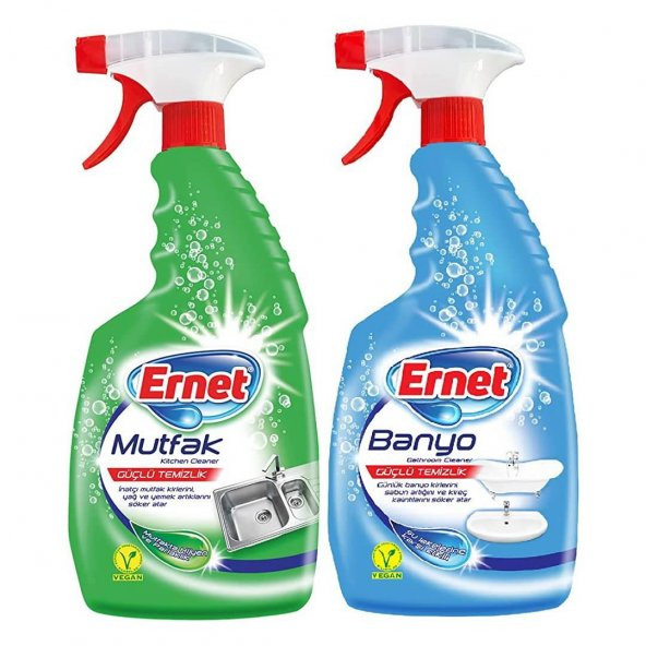 Ernet Mutfak 750 Ml & Banyo Sprey 750 Ml