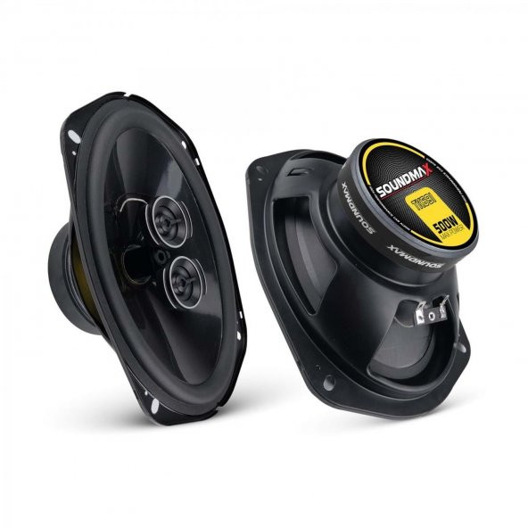 Soundmax Sx-Tk691 Oval 6X9 500W 3 Yollu Oto Hoperlör - 1