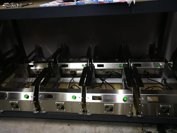 Paslanmaz Kase Tabak Kapatma Makinesi 3 Bölmeli Yemek Paketleme GMF-3 - 9