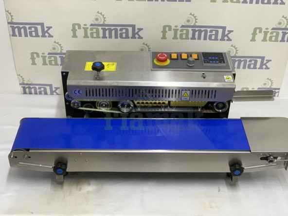 Paslanmaz Lavion FRD-750 Konveyorlu Otomatik Poşet Kapatma Makinesi - 7
