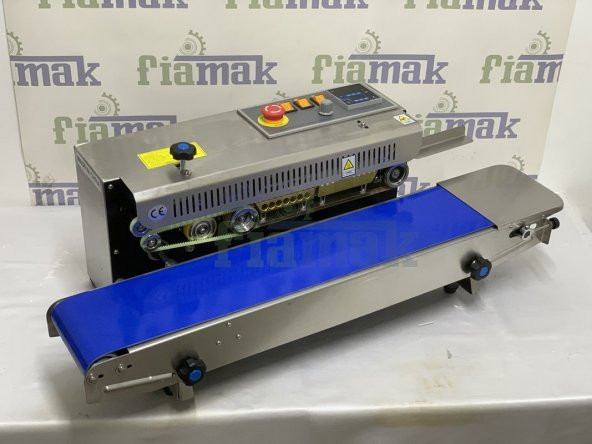 Paslanmaz Lavion FRD-750 Konveyorlu Otomatik Poşet Kapatma Makinesi - 10