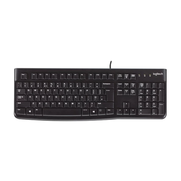 LOGITECH K120 Q USB KABLOLU SİYAH KLAVYE