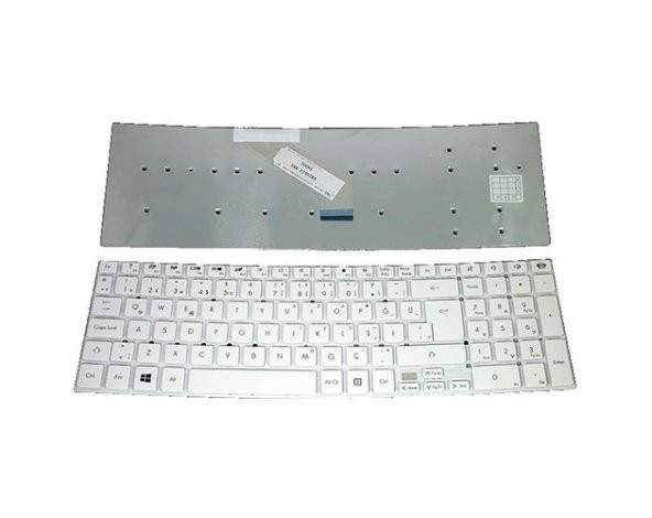 Acer E1-510P E1-510P-4402 E1-510P-4459 Notebook Klavyesi Beyaz