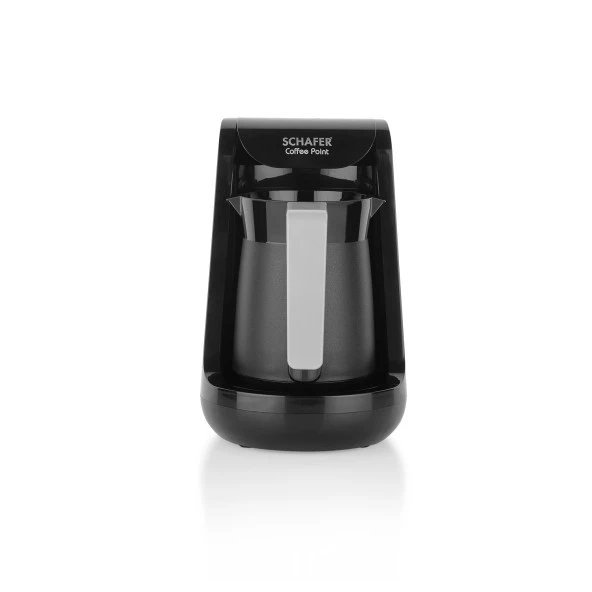 Schafer Coffee Point Türk Kahve Makinesi-Siyah/Gri - 4