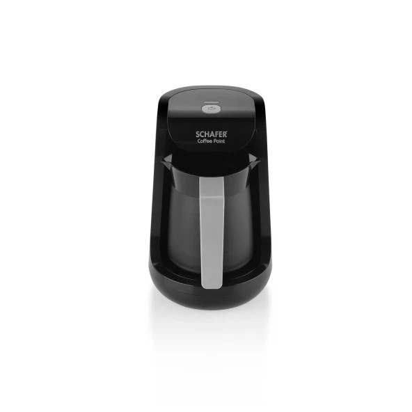 Schafer Coffee Point Türk Kahve Makinesi-Siyah/Gri - 7