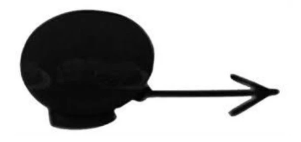Opel Corsa D Arka Tampon Çeki Demir Kapağı, 13183127