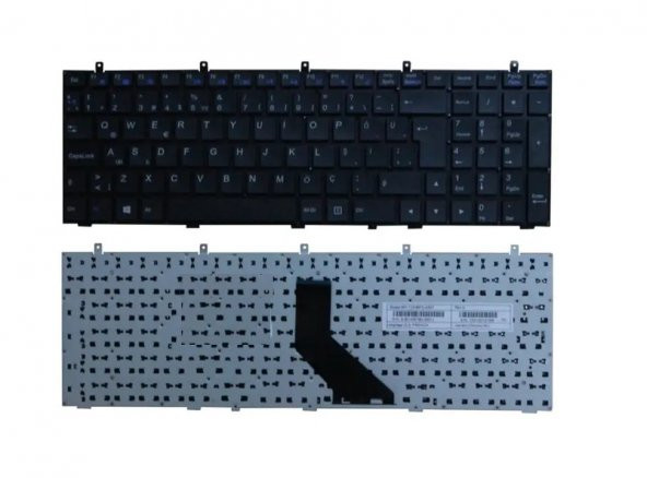 Monster Abra A7 V5.2.1 Notebook Klavyesi (Siyah TR)