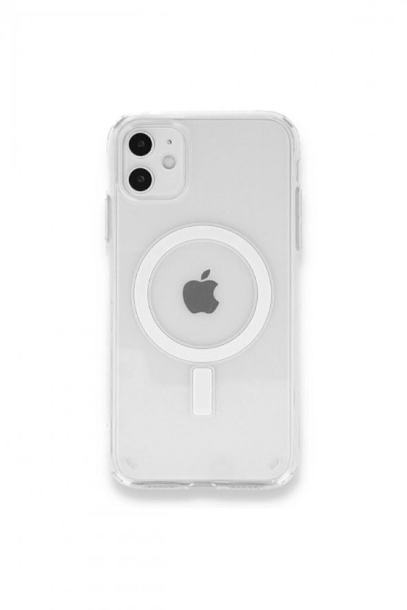 Iphone 11 Kılıf Magsafe Destekli Şeffaf Magsafe