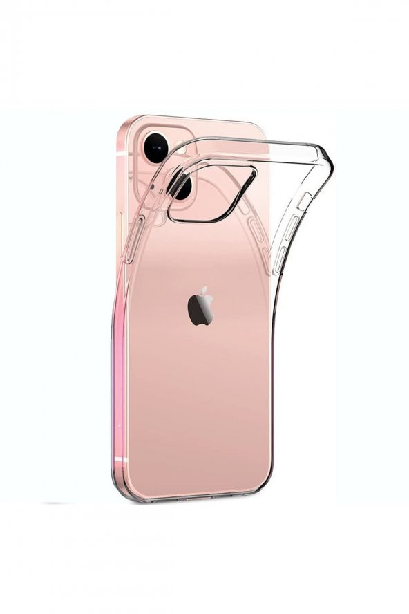 Iphone 14 Uyumlu Şeffaf Kılıf 5d Ekran Koruyucu Mor Kamera Koruyucu 360° Tam Koruma 3in1 Set