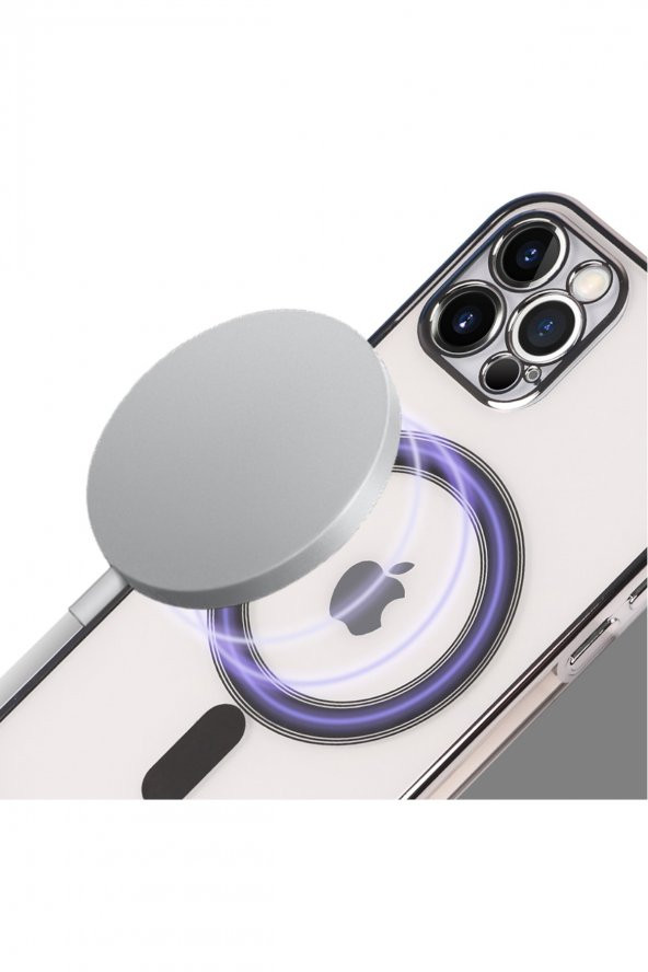 Iphone 13 Kablosuz Şarj Özellikli Razer Kamera Korumalı Prime Magsafe Telefon Kılıfı - 2