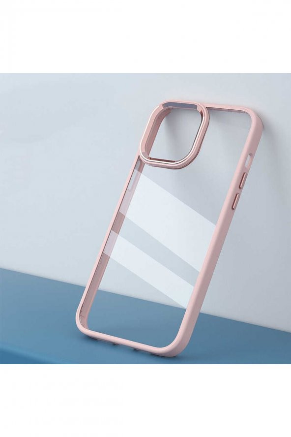 Uyumlu Iphone 14 Pro Max Kılıf   Krom Kapak - 3