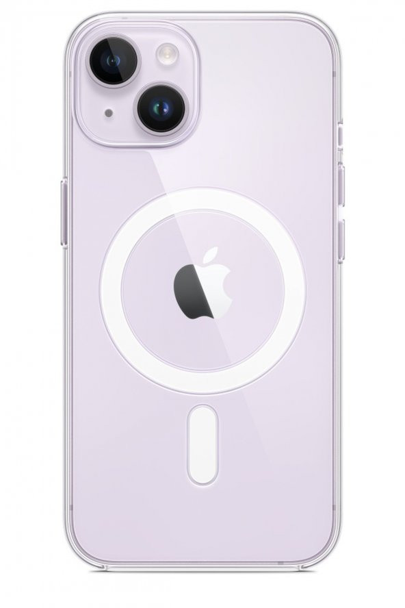 Iphone 14 Magsafe Destekli Şeffaf Kılıf (kablosuz Sarj Ile Uyumlu)