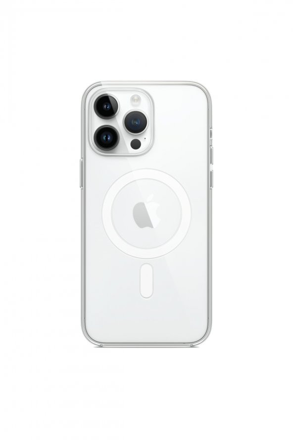 Iphone 14 Pro Max Magsafe Kablosuz Şarj Uyumlu Şeffaf Kılıf