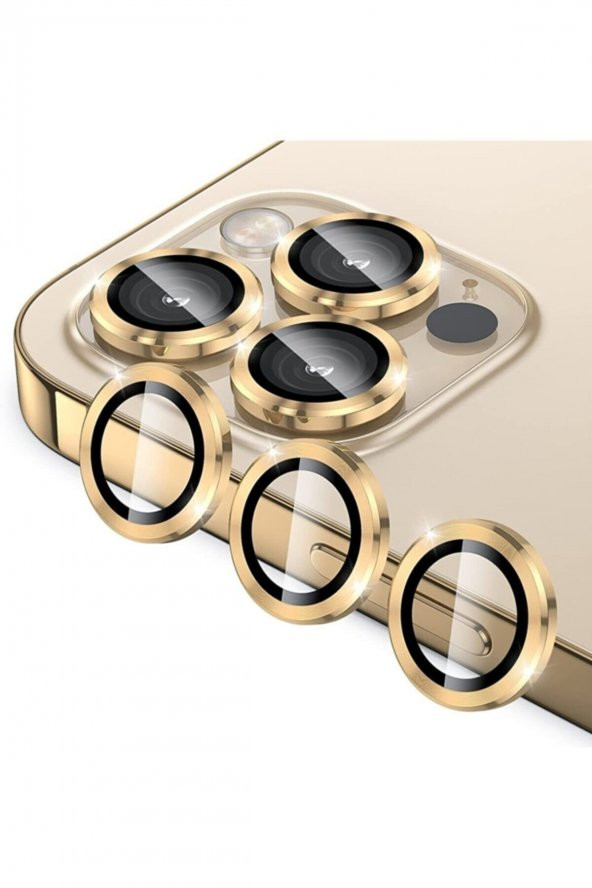 Iphone 13 Pro ve 13 Pro Max Uyumlu Kamera Lens Koruyucu