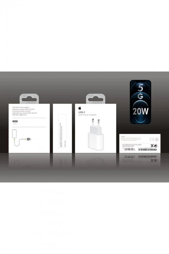 20w Usb-c Power Adaptör Whıte Apple 20w Usb-c Power - 2