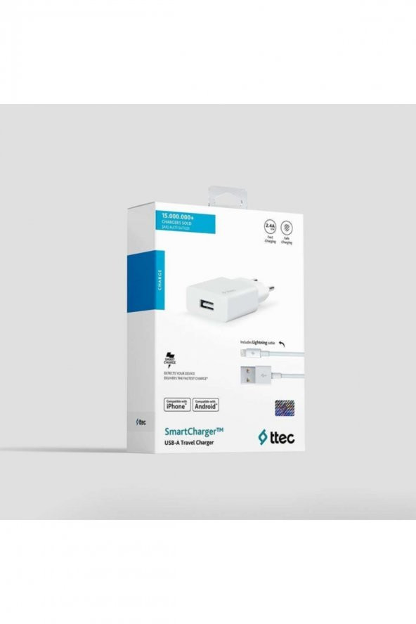 Ttec Lightning Kablolu Şarj Aleti