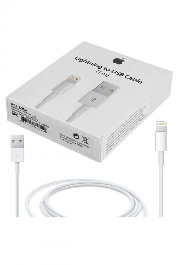 Iphone  Şarj Aleti Kablosu 1m Lightning Usb Kablosu - 3