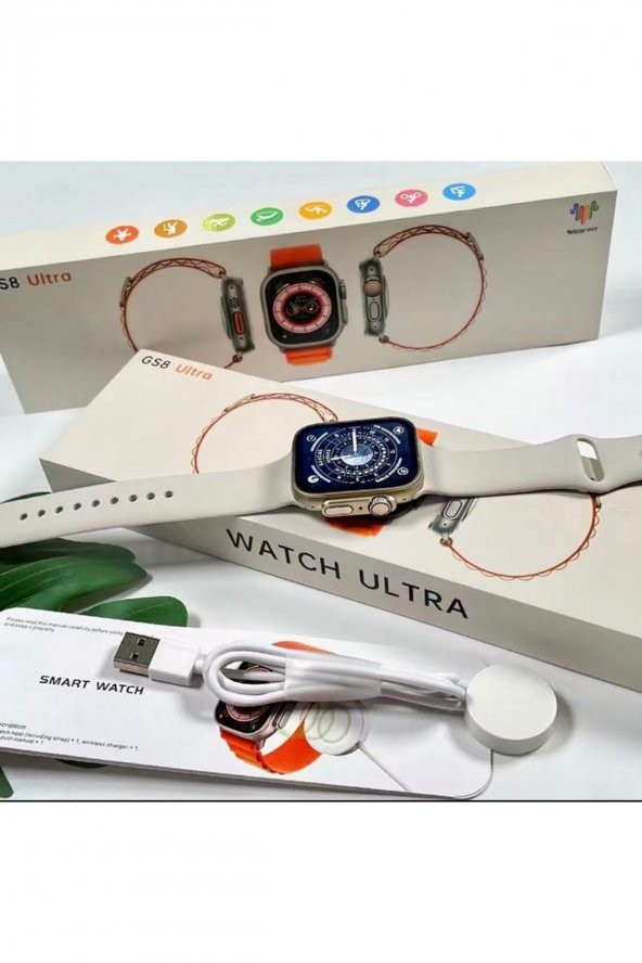 Gs8 Watch 8 Ultra 3 Tuş Aktif - 2