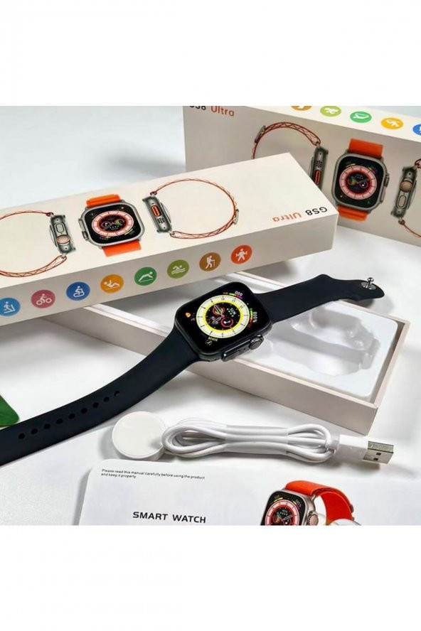 Gs8 Watch 8 Ultra 3 Tuş Aktif - 3