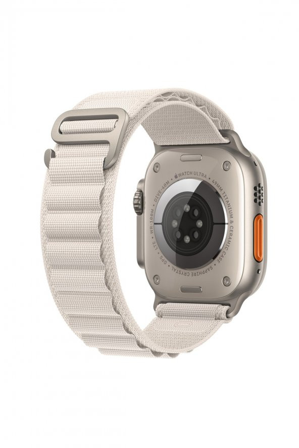 Apple Watch Ultra Kordon Alpine Loop Bej