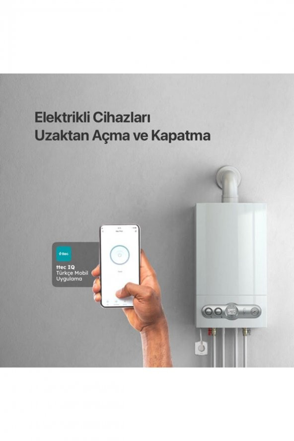 Prizi 16A Akım Korumalı WiFi Akıllı Priz - 3