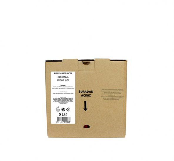 Eyüp Sabri Tuncer Beyaz Çay 5lt Bag In Box Endüstriyel Kolonya