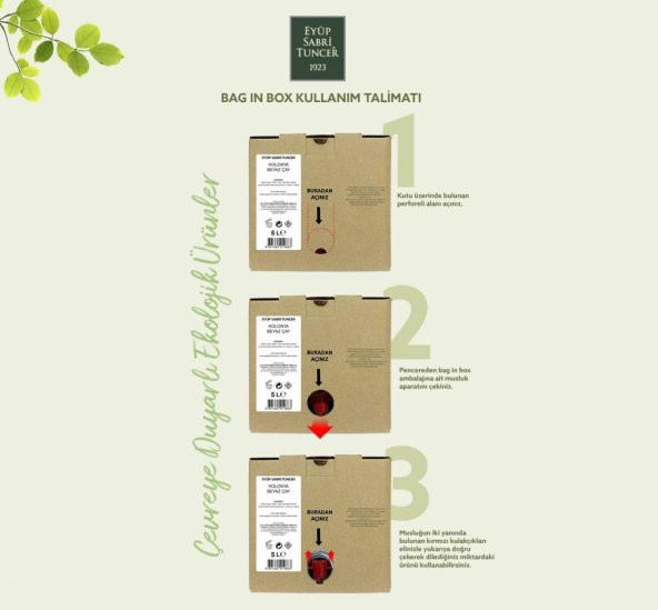 Eyüp Sabri Tuncer Beyaz Çay 5lt Bag In Box Endüstriyel Kolonya - 3