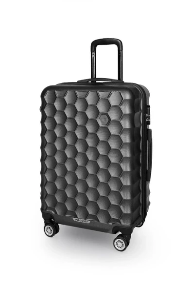 Polo&Sky Petek Model Füme Renk 3'lü Valiz Seti - 3